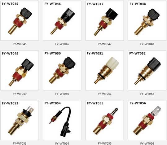 Resistance detection of cooling water temperature sensor