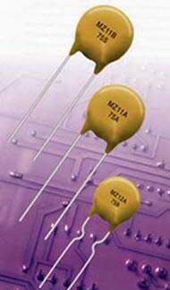 Use of ptc thermistor