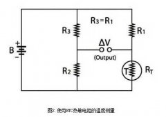 Ntc thermistor temperature protection applied to simple DC bridge circuit design