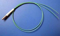 How is the temperature range of the linear NTC temperature sensor specified?