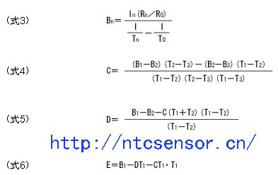 Ntc constant