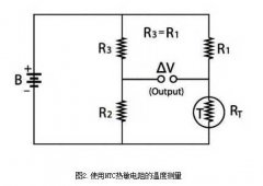 NTC-Thermistor Temperaturschutz angewendet einfachen DC-Brueckenschaltung Design