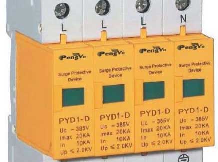 Clasificación de protector contra sobretensiones