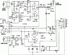 Diagrama de circuito de control de temperatura NTC de un sensor utilizado en refrigeradores