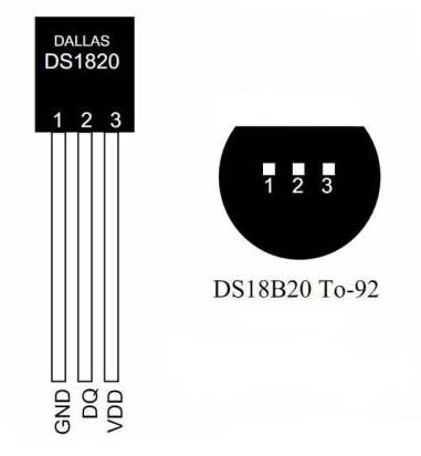 DS18B20 Sensorsonden unterschiedlicher Baugröße