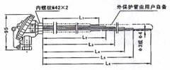 Special multi-point armored thermocouple for petrochemical industry