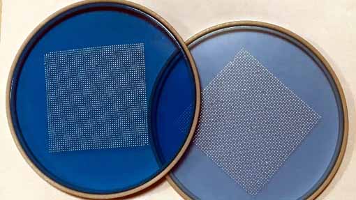 High precision NTC thermistor blue film chip 