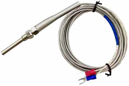 Threaded K-type thermocouple 