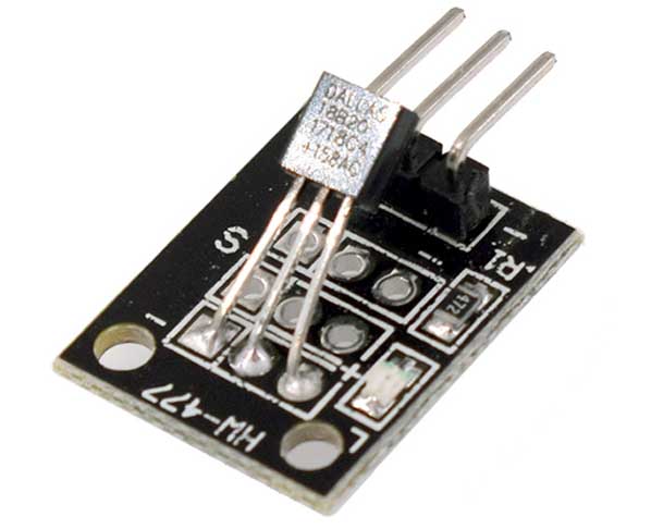 DS18B20 temperature sensor module