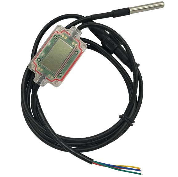 ds18b20 to rs485 temperature and humidity sensor acquisition probe