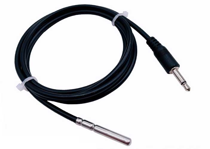 Sensor de temperatura DS18b20 + conector para auriculares de 3,5 mm