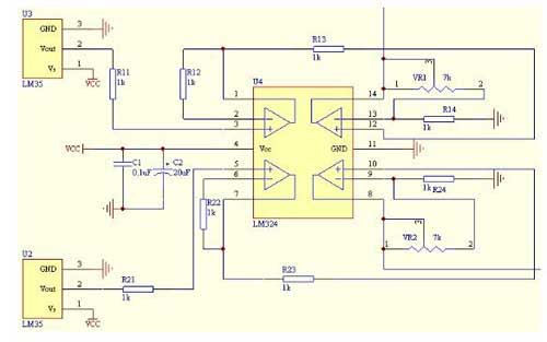 Diseñar el módulo de adquisición de temperatura de DS18B20