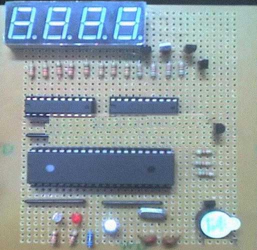 alarma electrónica de temperatura ds18b20