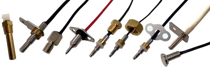 Selection of NTC temperature sensors