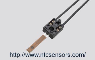 Contact fuser roller NTC sensor