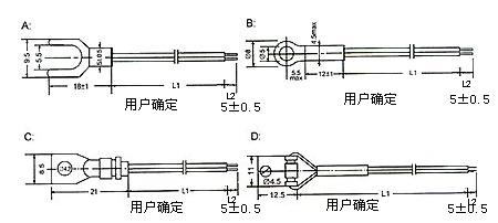 Screw fixing temperature sensor size