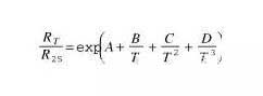 Resistance value calculation formula