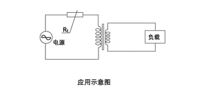 Transformer overcurrent PTC thermistors