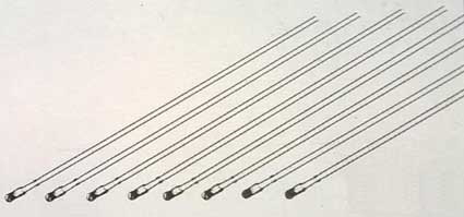 Seriennummer des einseitig verglasten Thermistors