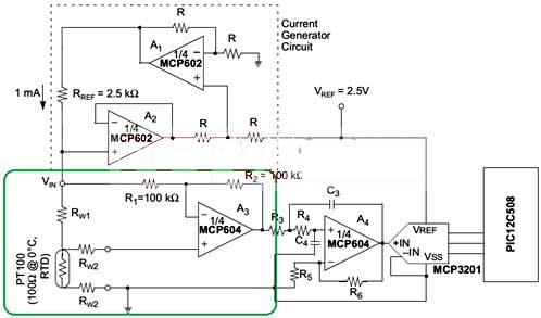 Método de cableado de cuatro hilos (método de cableado Kelvin)