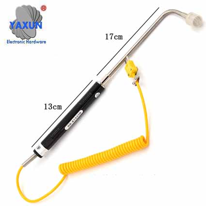 Handheld thermocouple for high temperature measurement