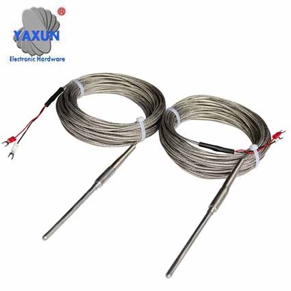 Compensation wire thermocouple