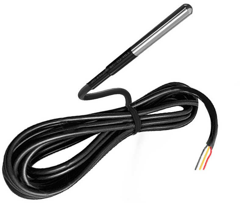 Instrucciones de control del sensor digital DS18B20